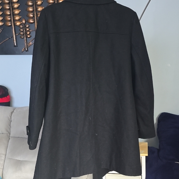 Michael Kors Black Trench Coat - Picture 5 of 8